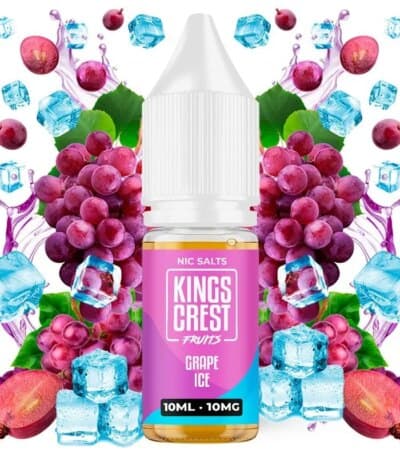 Sales de Nicotina Kings Crest Grape Ice 10ml