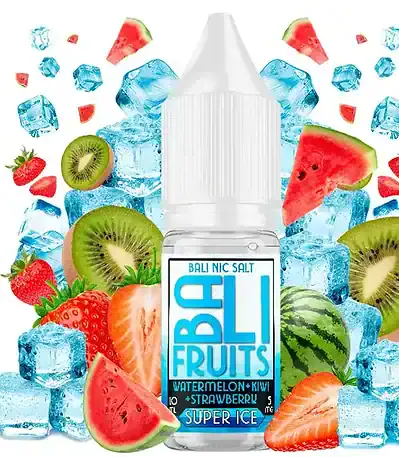 Bali Fruits Salts Watermelon Strawberry Kiwi Super Ice 10ml