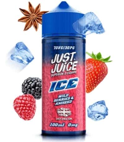 Just Juice Ice Wild Berries Aniseed 100ml