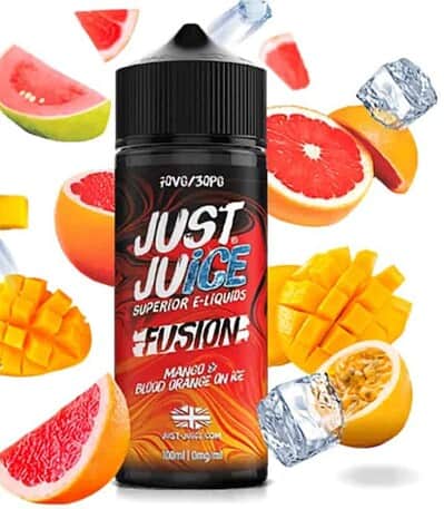 Just Juice Fusion Mango & Blood Orange On Ice 100ml
