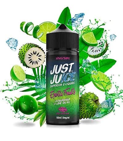 Just Juice Exotic Fruits Guanabana Lime Ice 100ml