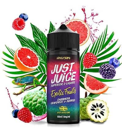 Just Juice Exotic Fruits Cherimoya Grapefruit & Berries 100ml