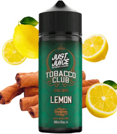 Just Juice Tobacco Club Lemon 100ml