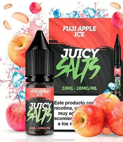Sales de Nicotina Juicy Salts Fuji Apple Ice 10ml