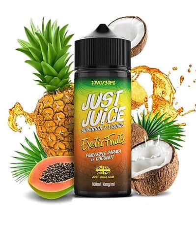 Just Juice Exotic Fruits Papaya, Pineapple & Coconut 100ml