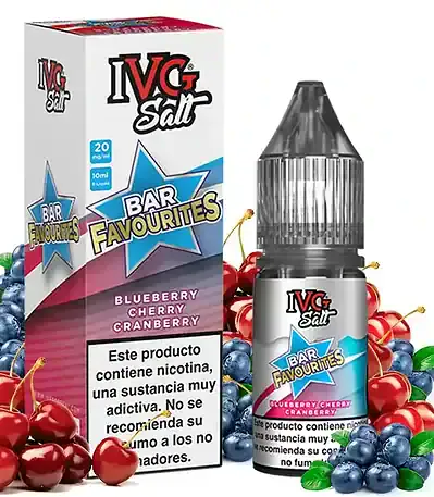 IVG Salts Blueberry Cherry Cranberry 10ml
