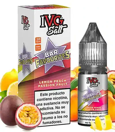 IVG Salts Lemon Peach Passion Fruit 10ml