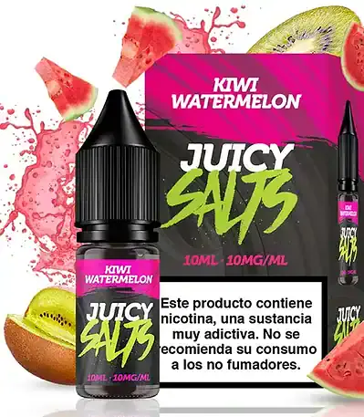 Sales de Nicotina Juicy Salts Kiwi Watermelon 10ml