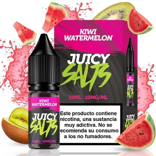 Sales de Nicotina Juicy Salts Kiwi Watermelon 10ml
