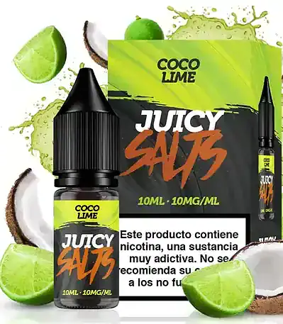 Sales de Nicotina Juicy Salts Coco Lime 10ml