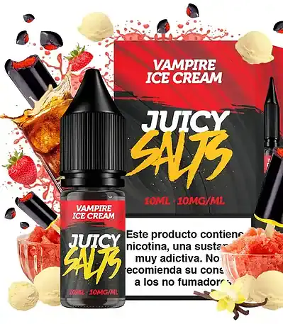 Juicy Salts Vampire Ice Cream 10ml