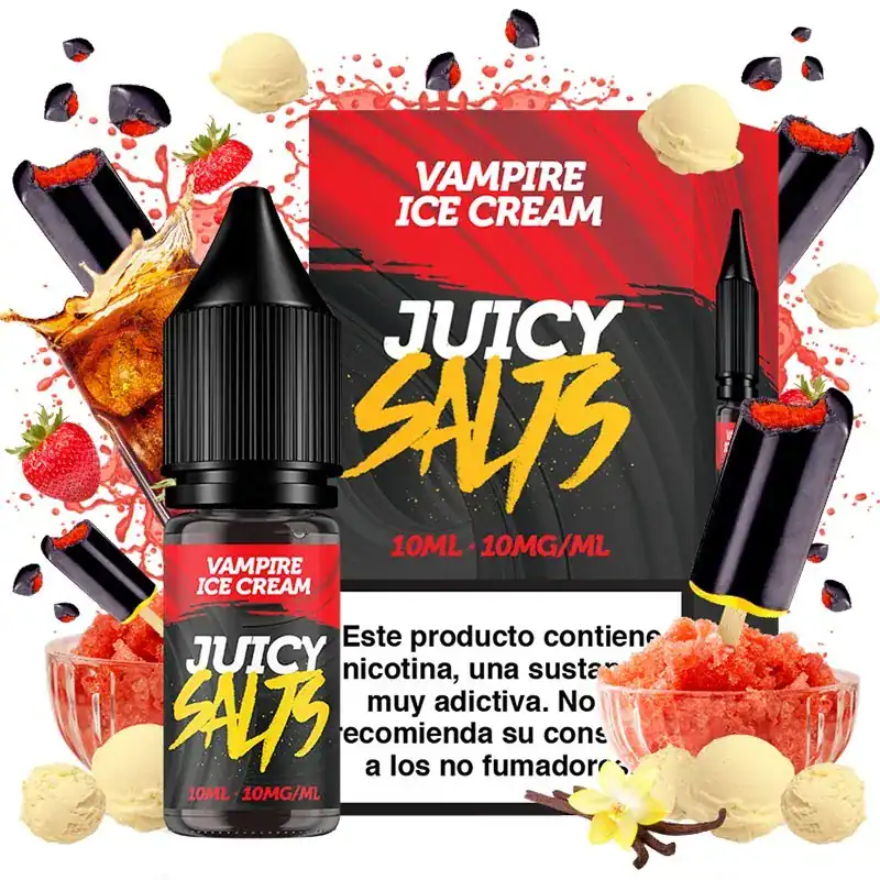 Juicy Salts Vampire Ice Cream 10ml