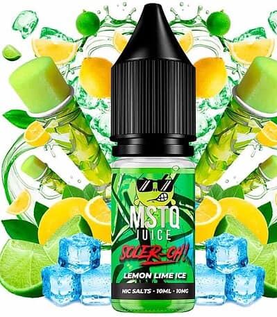 MSTQ Juice Salts Soler-Oh Lemon Lime Ice 10ml