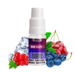 Bar Nic Salts Blueberry Cranberry Cherry Ice