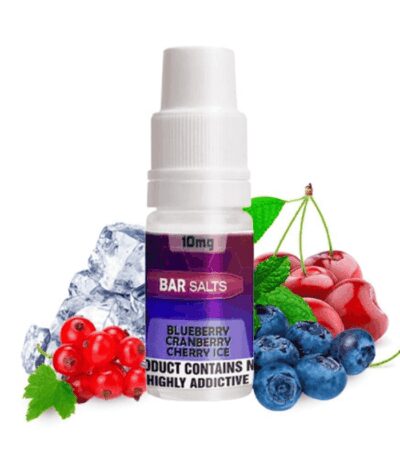 Bar Nic Salts Blueberry Cranberry Cherry Ice