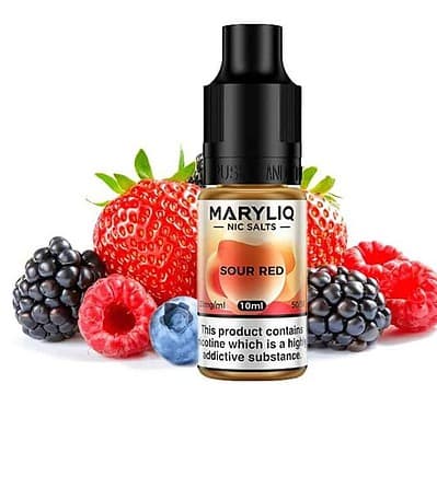 Maryliq Nic Salt Sour Red