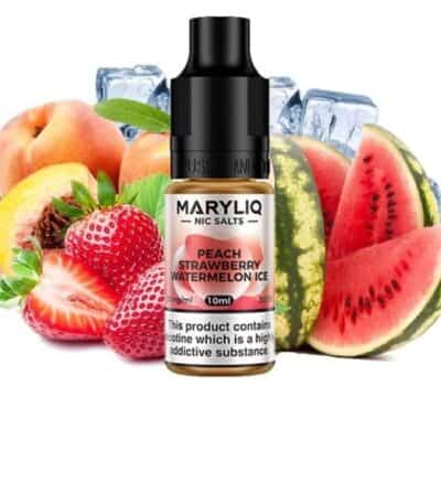 Maryliq Nic Salt Peach Strawberry Watermelon