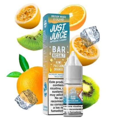 Just Juice Bar Salt Kiwi Passion Orange