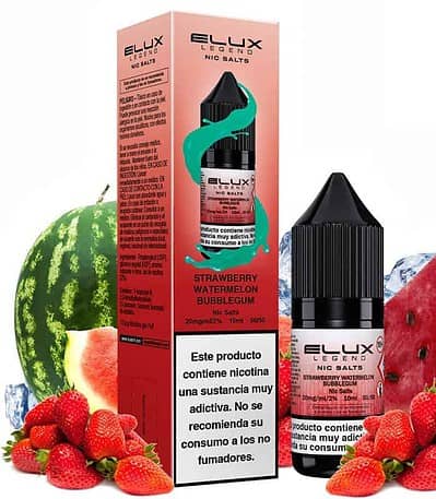 Elux Salt Strawberry Watermelon Bubblegum