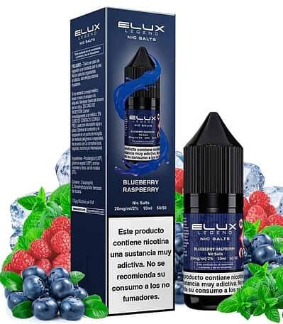Elux Salt Blueberry Raspberry