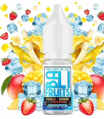 Bali Fruits Salts Mango Banana Strawberry Super Ice 10ml