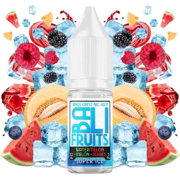 Bali Fruits Salts Watermelon Melon Berries Super Ice 10ml