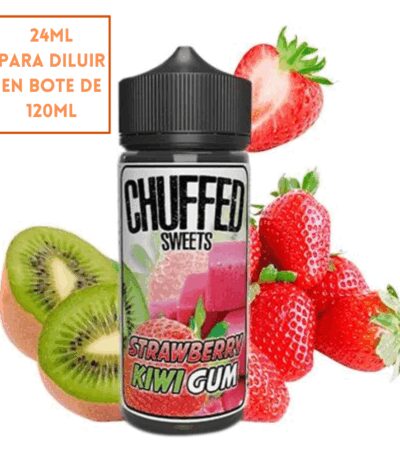 Aroma Chuffed Swets Strawberry Kiwi Gum