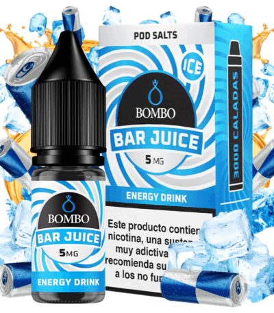 Bombo Salts Bar Juice Energy Drink Ice 10ml
