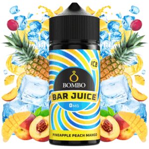 Bombo Bar Juice Pineapple Peach Mango Ice 100ml