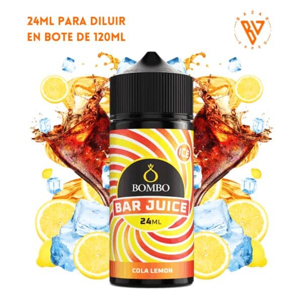 Aroma Bombo Bar Juice Cola Lemon Ice 24ml