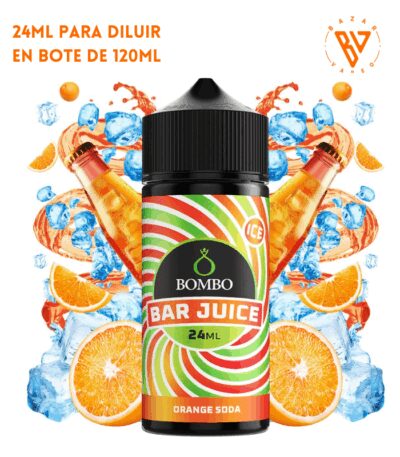 Aroma Bombo Bar Juice Orange Soda Ice 24ml
