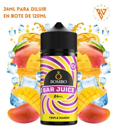 Aroma Bombo Bar Juice Triple Mango Ice 24ml