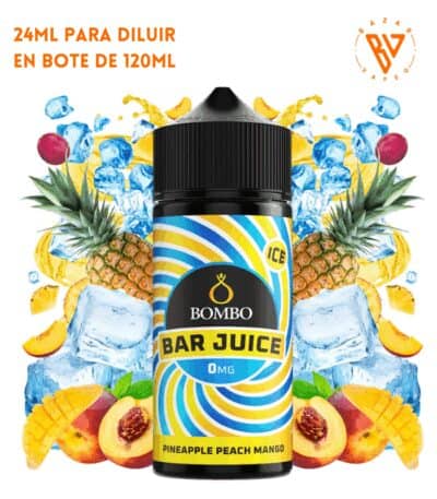 Aroma Bombo Bar Juice Pineapple Peach Mango Ice 24ml