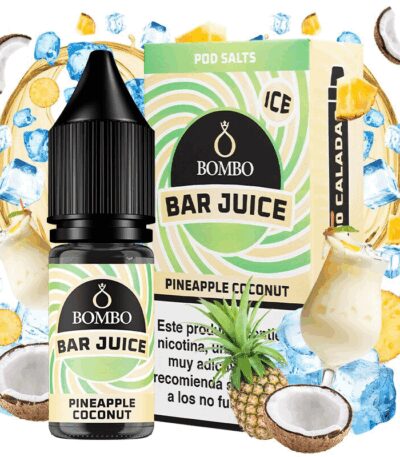 Bombo Salts Bar Juice Pineapple Coconut Ice 10ml