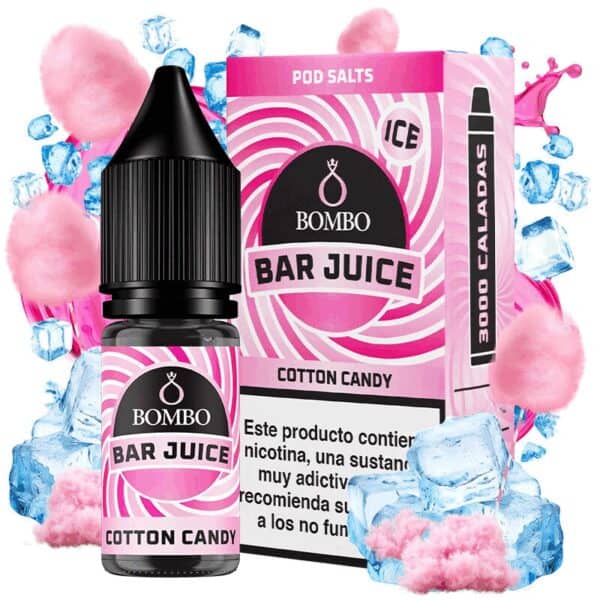 Bombo Salts Bar Juice Cotton Candy Ice 10ml