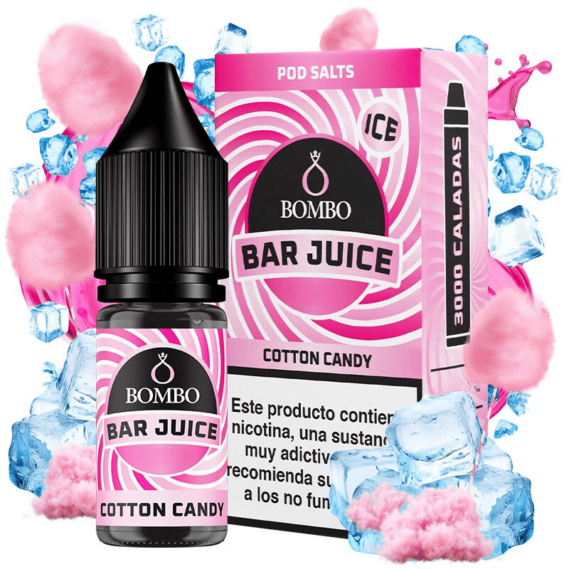 Bombo Salts Bar Juice Cotton Candy Ice 10ml Bombo Salts Bar Juice Cotton Candy Ice 10ml