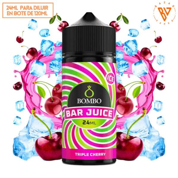Aroma Bombo Bar Juice Triple Cherry Ice 24ml