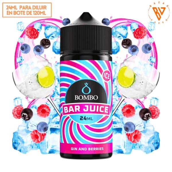 Aroma Bombo Bar Juice Gin & Berries Ice 24ml