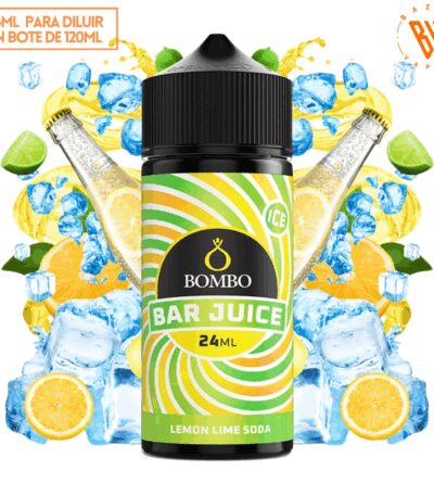 Aroma Bombo Bar Juice Lemon Lime Soda Ice 24ml
