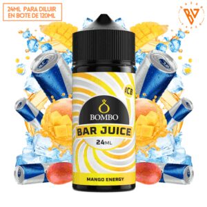 Aroma Bombo Bar Juice Mango Energy Ice 24ml