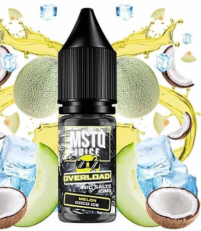 MSTQ Juice Overload Salts Melon Coco Ice 10ml