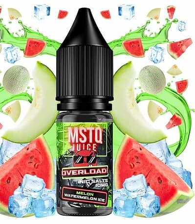 MSTQ Juice Overload Salts Melon Watermelon Ice 10ml