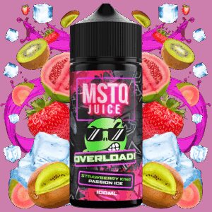 MSTQ Juice Overload Strawberry Kiwi Passion Ice 100ml