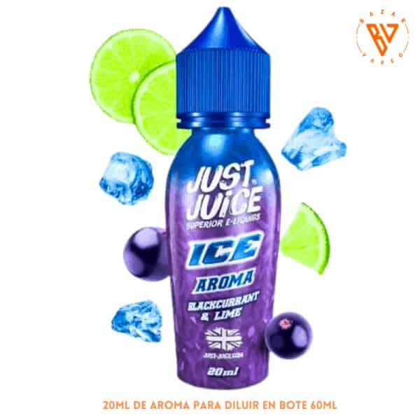 Aroma Just Juice Blackcurrant And Lime Ice 20ml