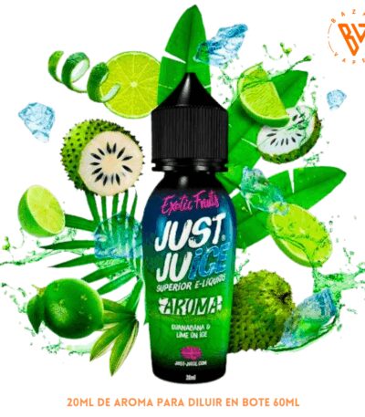 Aroma Just Juice Guanabana And Lime Ice 20ml