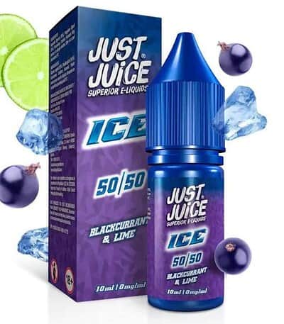 Just Juice Blackcurrant Lime 50/50 10ml