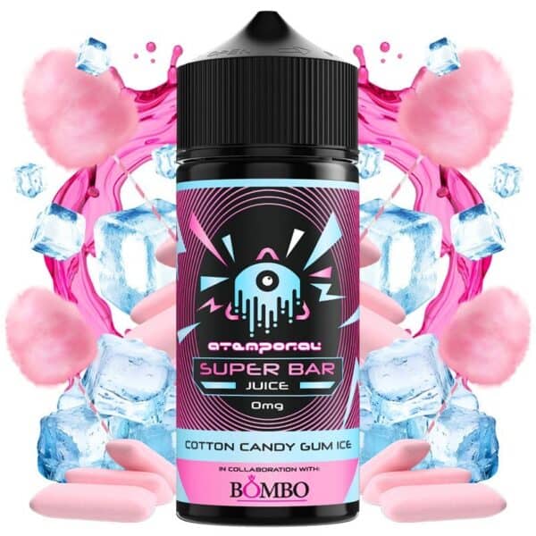 Atemporal Super Bar Juice by TMF Cotton Candy Gum Ice 100ml