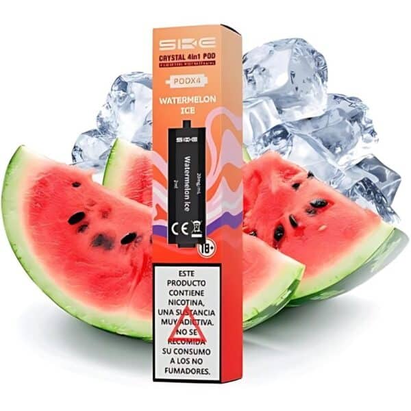 Ske Crystal Pod Precargado 4 en 1 Watermelon Ice Pack 4