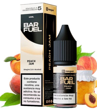 Hangsen Salts Bar Fuel Peach Jam 10ml
