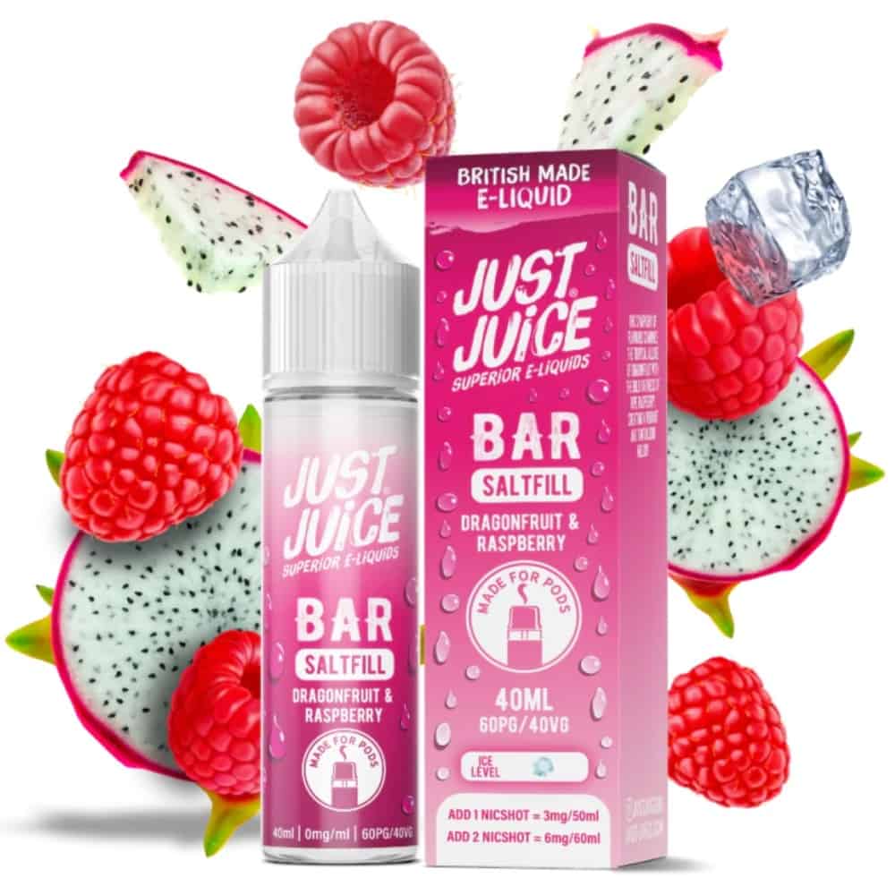 Just Juice Bar Dragon Fruit Raspberry 40ml Just Juice Bar Dragon Fruit Raspberry 40ml